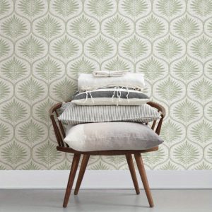 Green Stick Wallpaper, 216-in by 20.5-in, 30.75 sq. ft.